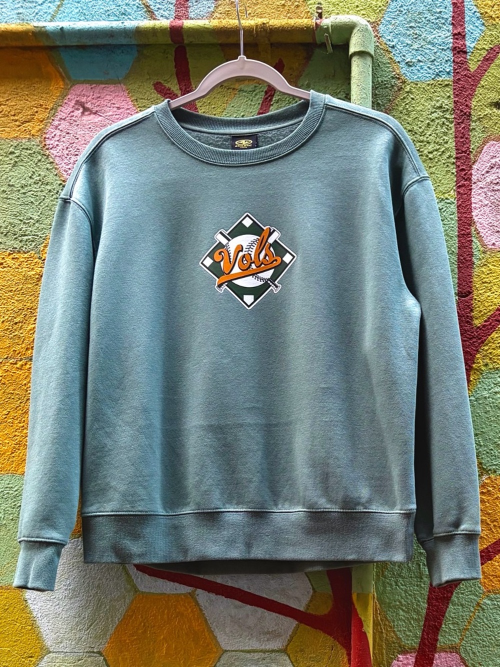 Tennessee Volunteers | Tennessee Vols Baseball Diamond Crewneck – Vintage Style